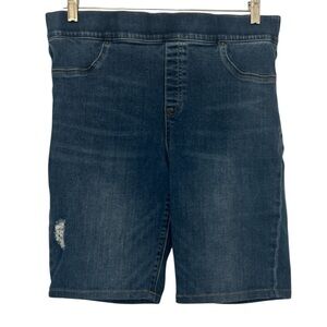 SPANX Pull on Jean Shorts